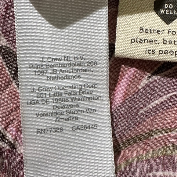 NWT Madewell Crinkled Crepe Maxi Bruah Stroke Monstera Skirt Pockets! 12 - Picture 9 of 11